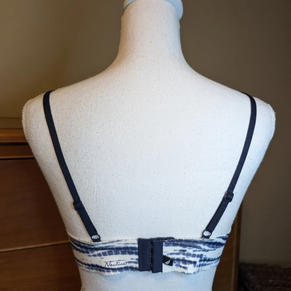 Nautica Beach Tie Dye Push-Up Bra 34B